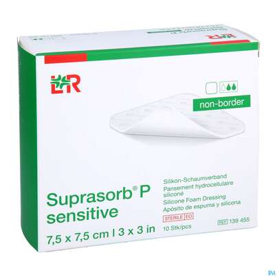 Suprasorb/p/sen Nb 7,5x 7,5cm 10st, A-Nr.: 5136230 - 03