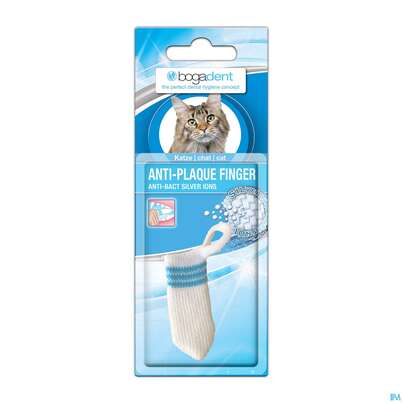 Veterinaerprodukte Bogadent Anti-plaque Finger Katze 1st, A-Nr.: 4313523 - 01