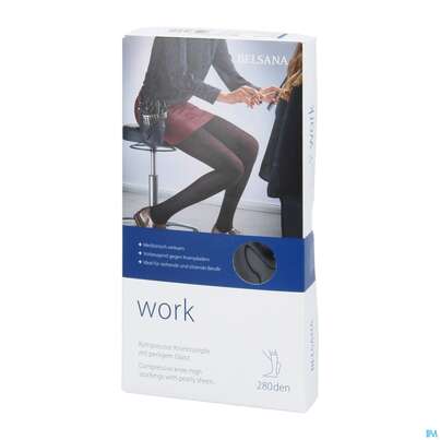 Sie sehen eine Packung Stuetzstruempfe Belsana/work Ag Schenkel Gr S Nachtblau 2st, Produktbild: 02 Stuetzstruempfe Belsana/work Ag Schenkel Gr S Nachtblau 2st, A-Nr.: 5233370 - 02