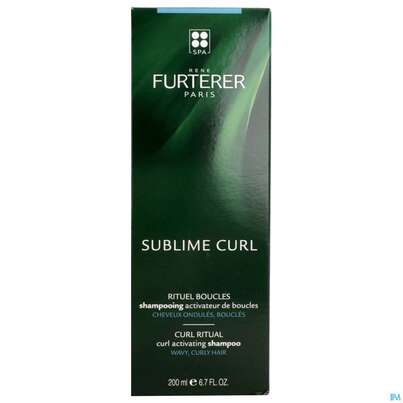 Sie sehen eine Packung Shampoon Furterer Sublime Curl Locken 200ml, Produktbild: 01 Shampoon Furterer Sublime Curl Locken 200ml, A-Nr.: 5439858 - 01