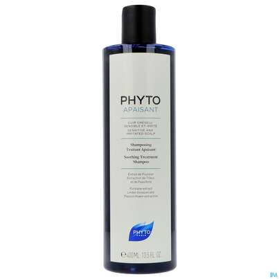 Sie sehen eine Packung Shampoon Phyto Apaisant 400ml, Produktbild: 02 Shampoon Phyto Apaisant 400ml, A-Nr.: 5607959 - 02