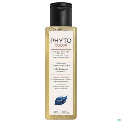 Sie sehen eine Packung Shampoon Phyto Color Minimodel 100ml, Produktbild: 02 Shampoon Phyto Color Minimodel 100ml, A-Nr.: 5683216 - 02