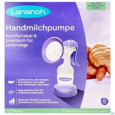 Milchpumpen-u.zubehoer Lansinoh Hand/weithalssystem +2 Flaschen +deckel 1st, A-Nr.: 4279588 - 02