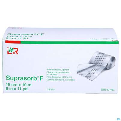 Wundverband Suprasorb Unsteril F Folien 10mx 15cm 1st, A-Nr.: 2630308 - 01