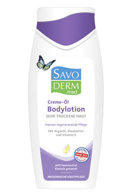 SAVODERM MED Creme Öl Bodylotion, A-Nr.: 4448513 - 01