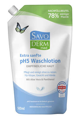 SAVODERM pH5 Waschlotion NFB 500ml, A-Nr.: 5876754 - 01
