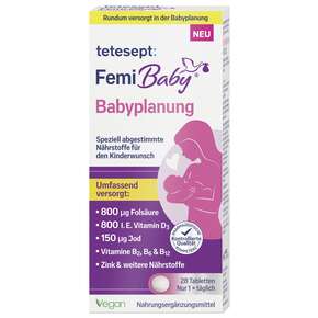 Tetesept Femi Baby Babyplanung, A-Nr.: 5929918 - 01