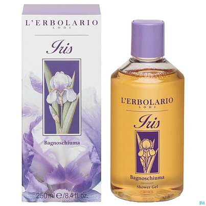 Sie sehen eine Packung L Erbolario Bad +duschgel Iris 036.7 250ml, Produktbild: 02 L Erbolario Bad +duschgel Iris 036.7 250ml, A-Nr.: 3584591 - 02