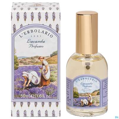Sie sehen eine Packung L Erbolario Eau De Parfum Lavenda Lavendel 066.6 50ml, Produktbild: 02 L Erbolario Eau De Parfum Lavenda Lavendel 066.6 50ml, A-Nr.: 3584705 - 02