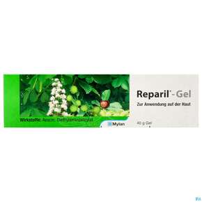 Sie sehen eine Packung Reparil Gel 40g, Produktbild: 01 Reparil Gel 40g, A-Nr.: 0048308 - 01
