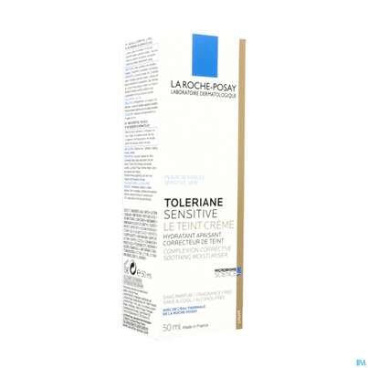 Sie sehen eine Packung La Roche Posay Gesichtspflege Toleriane/sensitive Creme Tt Hell 50ml, Produktbild: 04 La Roche Posay Gesichtspflege Toleriane/sensitive Creme Tt Hell 50ml, A-Nr.: 5286662 - 04
