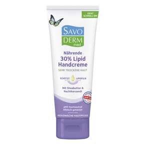 Savoderm med Nährende 30% Lipid Handcreme 75ml, A-Nr.: 5601069 - 01
