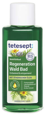 Sie sehen eine Packung tetesept Regeneration Wald Bad, Produktbild: 06 tetesept Regeneration Wald Bad, A-Nr.: 5709298 - 06