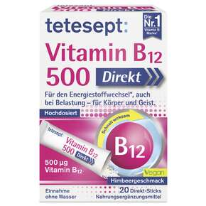 TETESEPT Vitamin B12 500µg Direkt Stick, A-Nr.: 5750616 - 01
