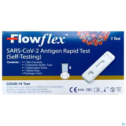 Diagnostika U.zubehoer Sars-cov-2/antigen Rapid Test Flowflex L031- 1st, A-Nr.: 5477215 - 01