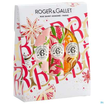 Roger &amp; Gallet Xmas/handcreams Set Gr+r+bdo Je 30ml 1st, A-Nr.: 5815824 - 02