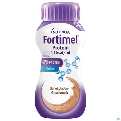 Fortimel/protein 200ml 1,5kcal Schokolade 24st, A-Nr.: 4303364 - 02