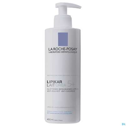 Sie sehen eine Packung La Roche Posay Koerperpflege Lipikar Lait Urea 5+ Milch Aktio 400ml, Produktbild: 02 La Roche Posay Koerperpflege Lipikar Lait Urea 5+ Milch Aktio 400ml, A-Nr.: 4247602 - 02