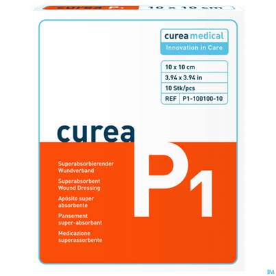 Wundauflagen Curea P1 5,5x 7,5cm P1-055075-10 10st, A-Nr.: 5178926 - 02