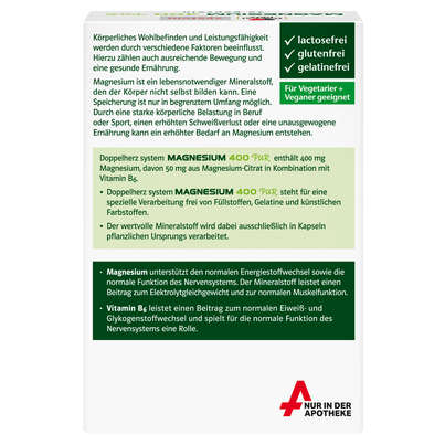 Doppelherz system MAGNESIUM 400 PUR, A-Nr.: 5774137 - 04