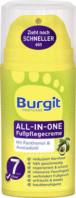 Burgit All-In-One Fußpflegecreme 100ml, A-Nr.: 4344073 - 01