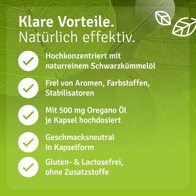 Schwarzkümmelöl Kapseln kaltgepresst, A-Nr.: 5955608 - 04