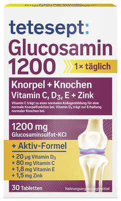 Tetesept Glucosamin 1200 30st, A-Nr.: 5431957 - 01