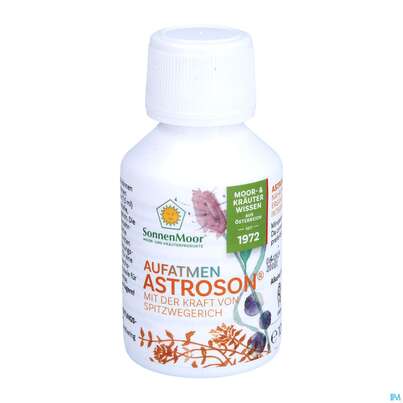 Sie sehen eine Packung Astroson -sonnenmoor 100ml, Produktbild: 03 Astroson -sonnenmoor 100ml, A-Nr.: 3633728 - 03