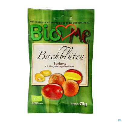Bio Loves Me Bachblueten Bonbons Mango-orange 75g, A-Nr.: 4733892 - 02