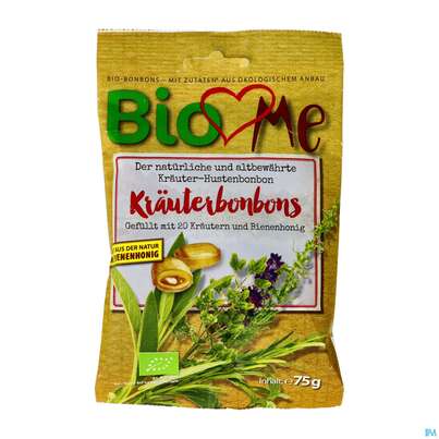 Bio Love Me Bonbons Kraeuter 75g, A-Nr.: 4139350 - 02