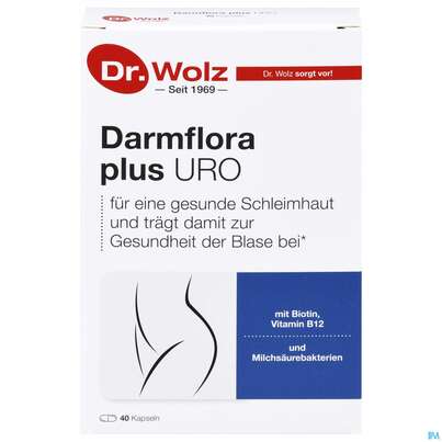 Darmflora Plus Dr.wolz Uro Kapseln Nr 60520 40st, A-Nr.: 5186707 - 01