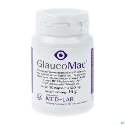 Glaucomac Kapseln 30st, A-Nr.: 3387086 - 02