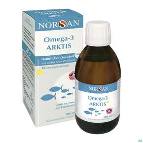 Omega -3 Norsan Oel/arktis +vitamin D3 200ml, A-Nr.: 5440755 - 01