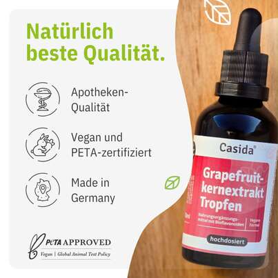 Grapefruitkernextrakt Tropfen, A-Nr.: 5955583 - 02