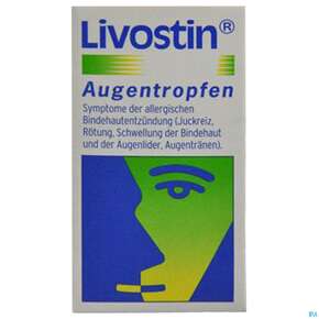 Sie sehen eine Packung Livostin Augentropfen 4ml, Produktbild: 01 Livostin Augentropfen 4ml, A-Nr.: 1532839 - 01