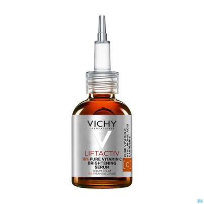 Sie sehen eine Packung Vichy Liftactiv Vitamin C Serum 20ml, Produktbild: 10 Vichy Liftactiv Vitamin C Serum 20ml, A-Nr.: 5478976 - 10