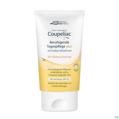 Sie sehen eine Packung Hib Coupeliac Tagespflege Beruhigend Plus Anti-falten 50ml, Produktbild: 05 Hib Coupeliac Tagespflege Beruhigend Plus Anti-falten 50ml, A-Nr.: 4117383 - 05