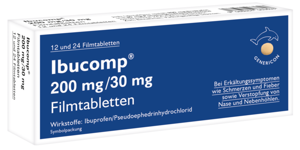 Ibucomp® lindert Erkältungssymptome, A-Nr.: 5529337 - 01