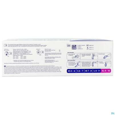 Untersuchungshandschuhe Latex Unsteril Peha/soft Comfort Puderfrei Xl 100st, A-Nr.: 5890688 - 06