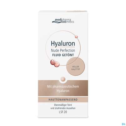 Hyaluron Nude Perfection Getoentes Fluid Heller Typ Lsf20 50ml, A-Nr.: 4914702 - 03