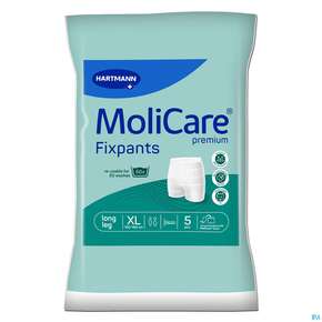 Inkontinenz Molicare Fixpants/premium Long Leg Xl Gruen 5st, A-Nr.: 3724804 - 01