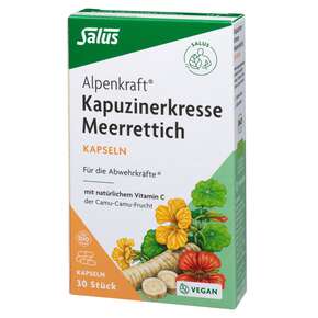 Salus Alpenkraft® Kapuzinerkresse Meerrettich Kapseln, A-Nr.: 4801501 - 01