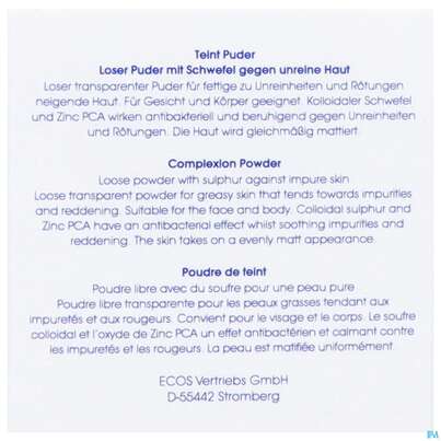 Sulfoderm S Teint Kompakt-puder Natur 10g, A-Nr.: 1843338 - 06