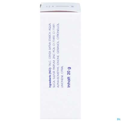 Sie sehen eine Packung Sulfoderm S Teint Gesichtspuder 20g, Produktbild: 12 Sulfoderm S Teint Gesichtspuder 20g, A-Nr.: 0645317 - 12