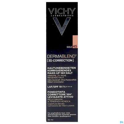 Vichy Dermablend 3d Coverflow 45 Gold 30ml, A-Nr.: 4436013 - 01