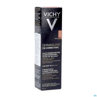Vichy Dermablend 3d Coverflow 45 Gold 30ml, A-Nr.: 4436013 - 02