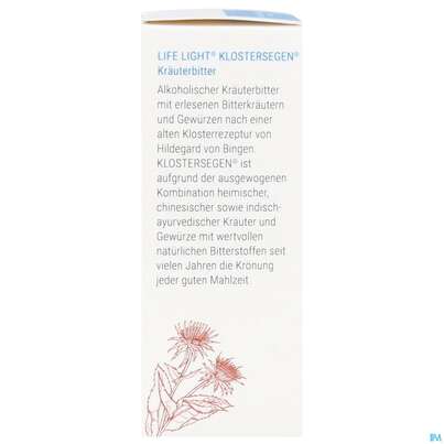 Sie sehen eine Packung Life Light Klosterseg.kräuterkon 50ml, Produktbild: 07 Life Light Klosterseg.kräuterkon 50ml, A-Nr.: 5884736 - 07