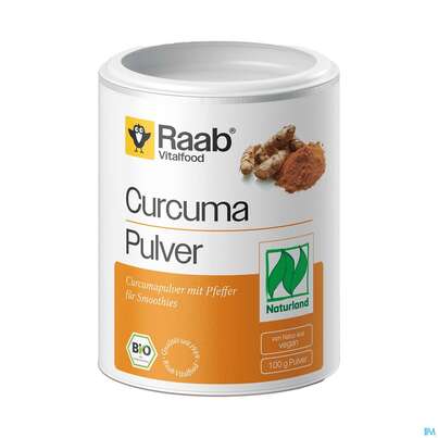 Raab Curcuma/bio Pulver Mit Pfeffer Fuer Smoothies 100g, A-Nr.: 4567376 - 04