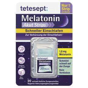 tetesept Melatonin Akut Strips 20St, A-Nr.: 6007121 - 01