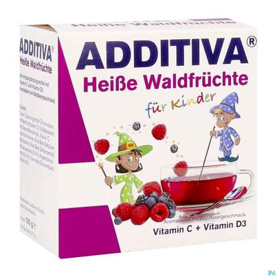 Additiva Pulver Heisse Waldfruechte Kinder 10014 10st, A-Nr.: 5810152 - 05